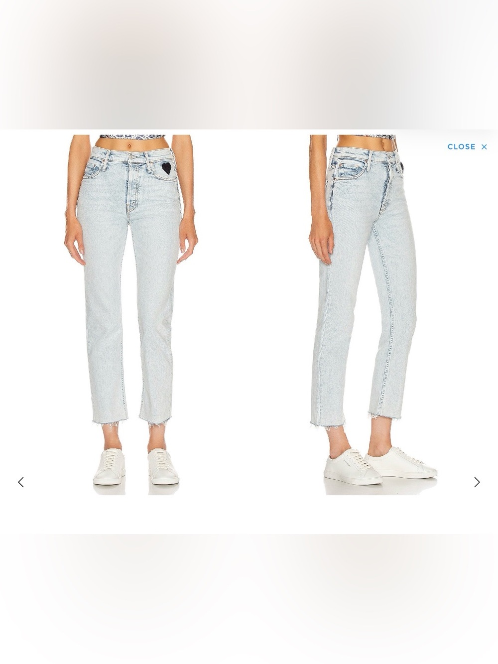 MOTHER The Tomcat Ankle Fray Jean size 26